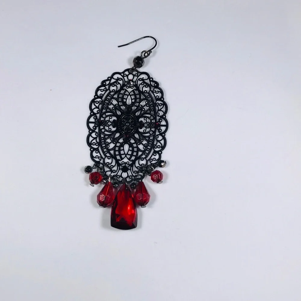 Goth Vintage Unique SINGLE Earring Statement Streetwear